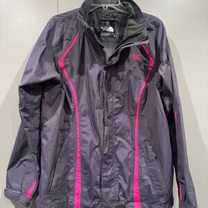 The North Face Hyvent Full Zip Jacket Women’s Sz. LG Purple